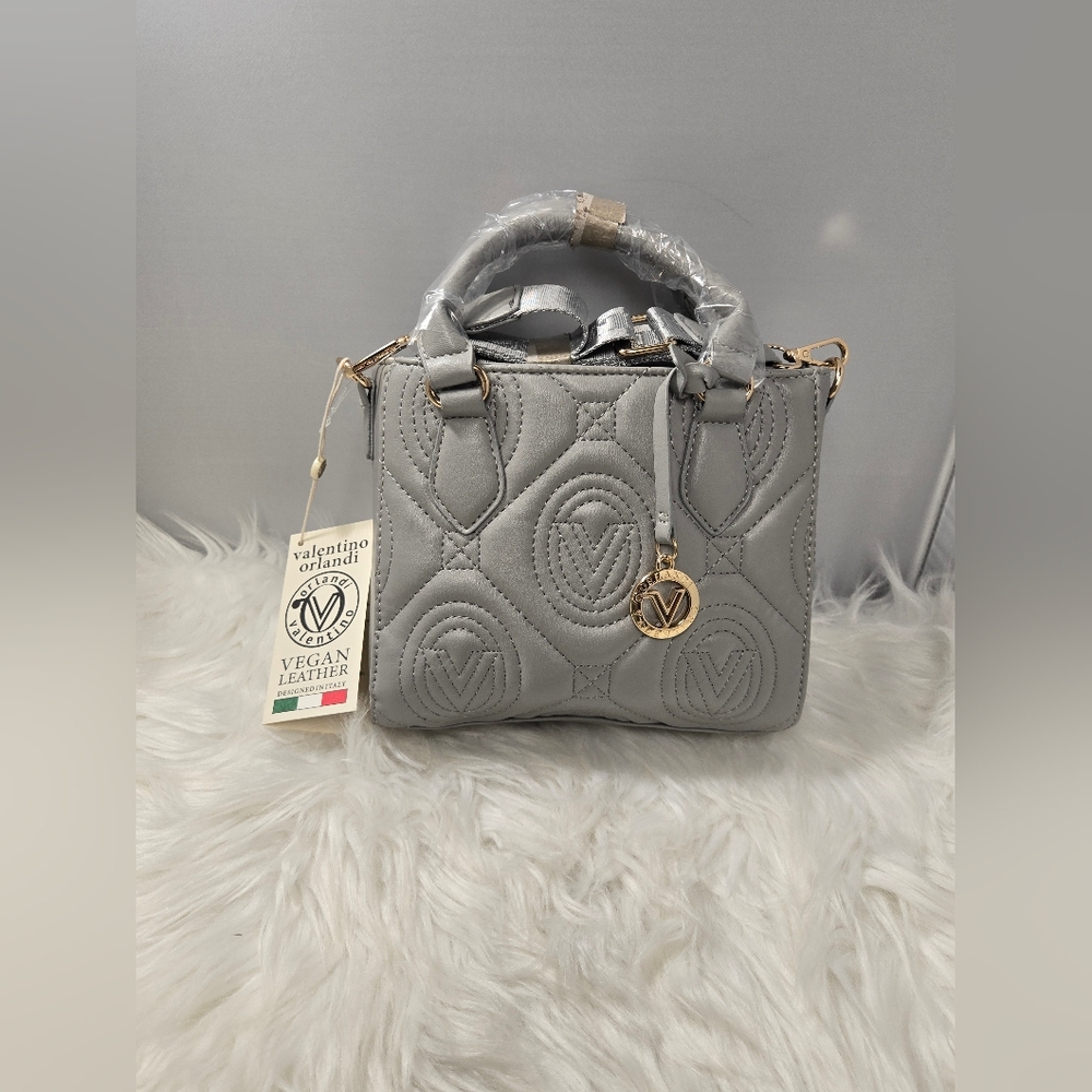 Valentino Orlandi Light Gray Mini Bag